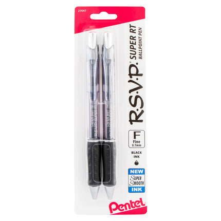 Pentel RSVP Super RT Ballpoint Pen, (0.7mm) Fine L