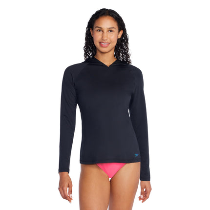 Speedo Women's Uv Swim Shirt Long Sleeve Rashguard