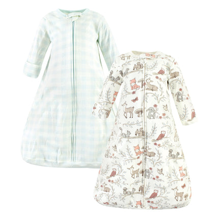Hudson Baby BabyCotton Long-Sleeve Wearable Sleepi