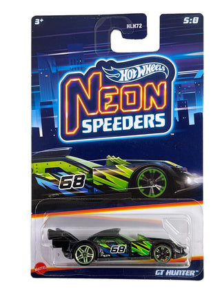 Hot Wheels Neon Speeders 1:64 Diecast (GT Hunter 5
