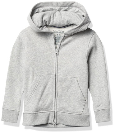 Nautica Boys' Sensory-Friendly Soft Full-Zip Hoodi
