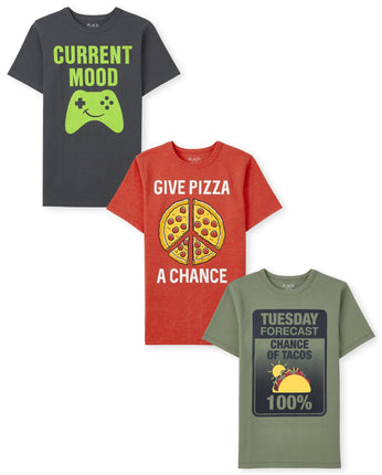 The Children's Place Boys' Gamer Short Sleeve Grap