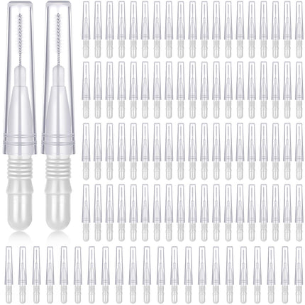 BBTO 100 Pcs Braces Dental Brush Flosser for Clean
