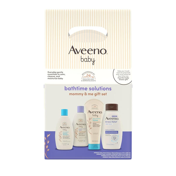 Aveeno Baby Daily Bath Time Solutions Gift Set To