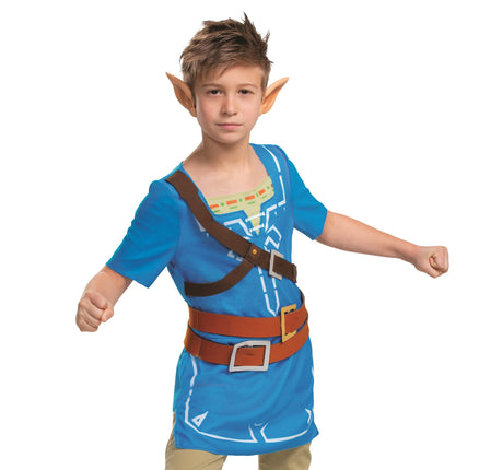 Link Costume for Kids, Zelda Breath of The Wild, C