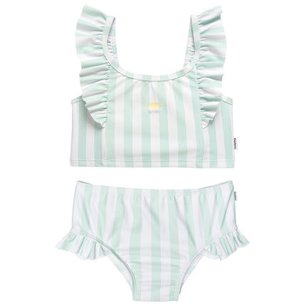 Gerber Girls' Two-Piece Swimsuit, Stripe, 5T