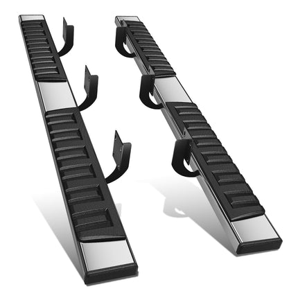DNA MOTORING 6 Inch Wide Flat Running Boards Side