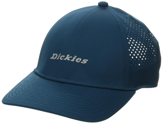 Dickies Mens Low Pro Athletic Trucker Hat, Blue, O
