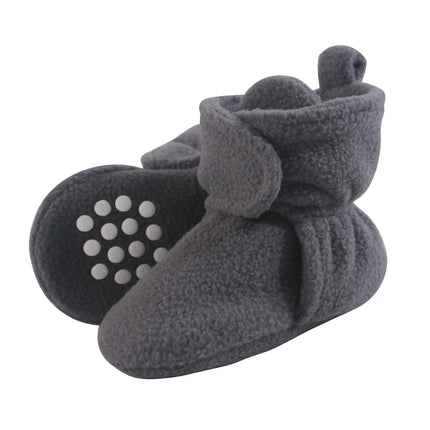 Luvable Friends Baby Cozy Fleece Booties with Non