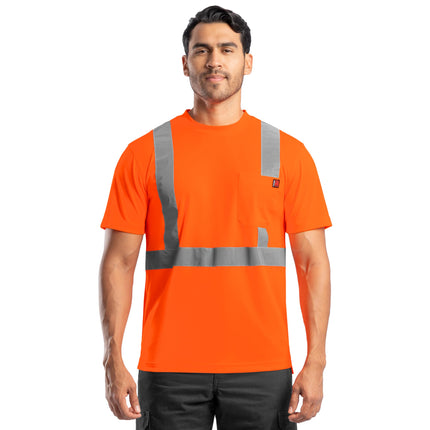 Wrangler mens High Visibility Performance Short Sl