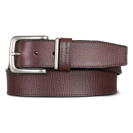 Lucky Brand Men's Stitched Leather Belt | Classic