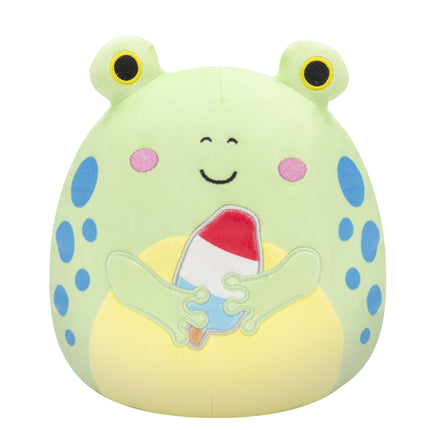 Squishmallows Original 8-Inch Limell Frog with Blu