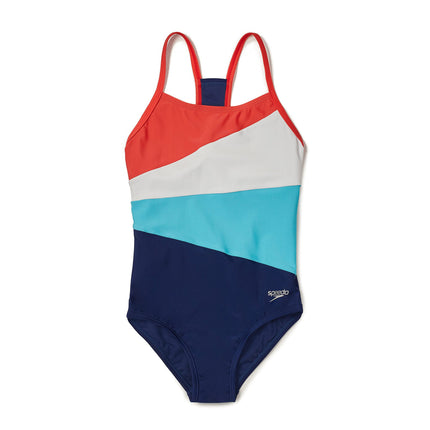 Speedo Girl's Swimsuit One Piece Thin Straps