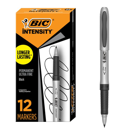 BIC Marking Permanent Marker, Ultra-Fine Point, Bl