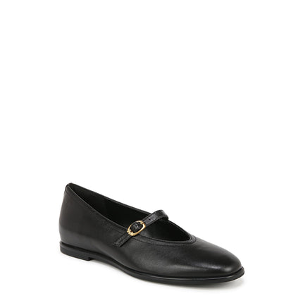 Naturalizer Women's Elina Mary Jane Flat, Black Le
