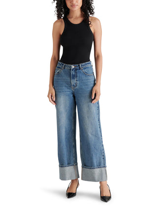 Steve Madden Women's Apparel Noelie Pant Jeans, Bl