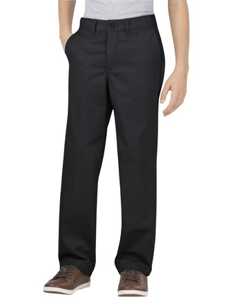 Dickies Khaki Boys' Flex Waist Stretch Pant, Black