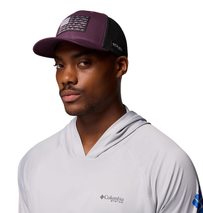 Columbia Sportswear PFG Mesh Ballcap, Dusty Purple