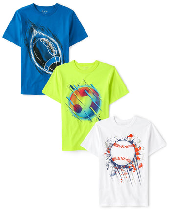 The Children's Place Baby Boys' Sports Short Sleev