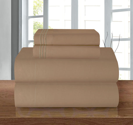 Elegant Comfort Bedding Set, Deep Pocket up to 16i