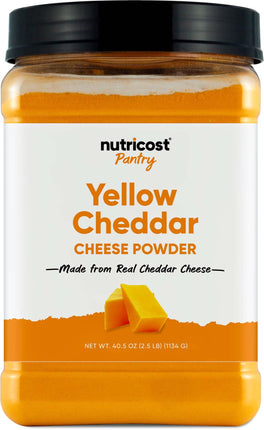 Nutricost Pantry Yellow Cheddar Cheese Powder (1.1