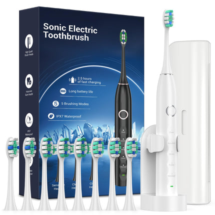 Rtauys S5 Sonic Electric Toothbrush for Adults wit