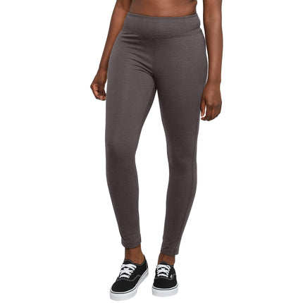 Hanes Women's Stretch Jersey Legging, Charcoal Hea