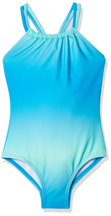 Kanu Surf Girls' Jasmine Beach Sport Halter One Pi