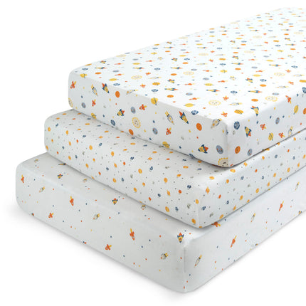 Delta Children Fitted Crib Sheets for Girls and Bo