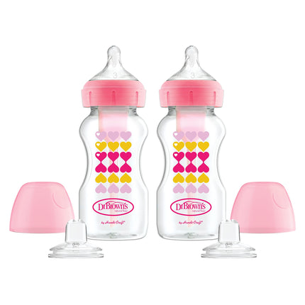 Dr. Brown�s Anti-Colic Options+ Wide-Neck Sippy Bo