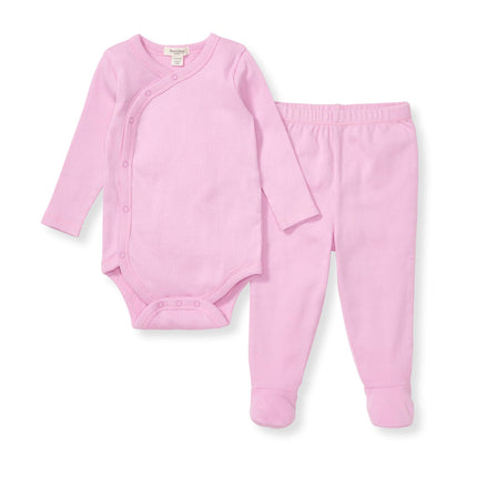 Burt's Bees Baby Baby Boy Baby Set, Crocus, 0 Mont