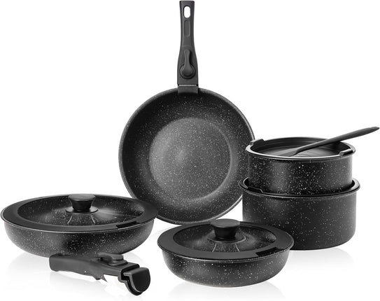 Cookware Set, Pots and Pans Set Non Stick, 12 Pcs