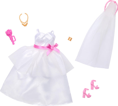 Barbie Clothes, Bridal Fashion Pack for Barbie Dol