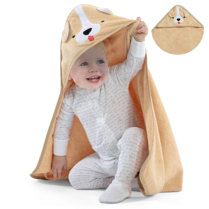 Delta Children Baby/Infant Hooded Bath Towel - Sup