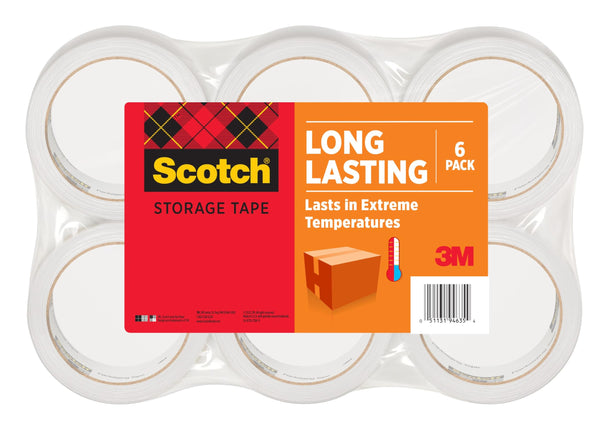 Scotch Long Lasting Storage Packaging Tape, 1.88"