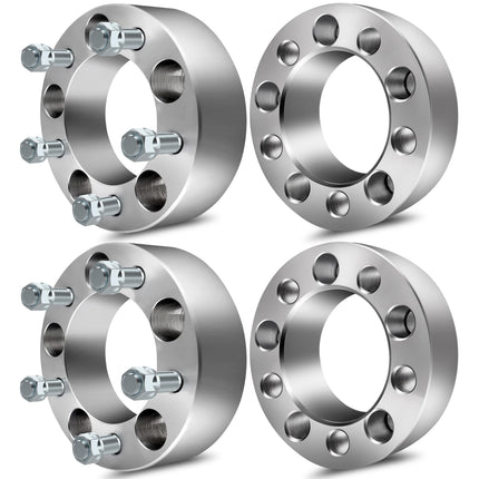 ECCPP Wheel Spacers 4PCS 2" 5x4.5 to 5x4.5 for Jee