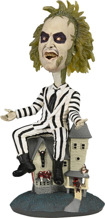 NECA Figure Head Knocker Beetlejuice Striped Suit