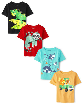 The Children's Place Baby and Toddler Boys' Animal