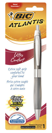 BIC® Atlantis® Ultra Comfort Retractable Ballpoint