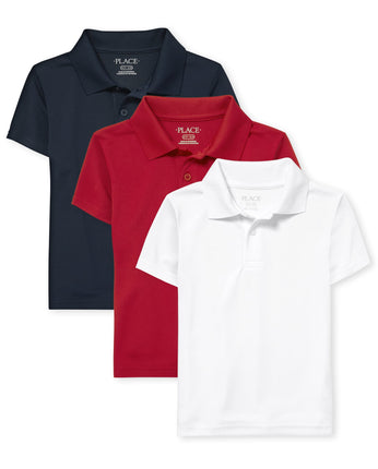 The Children's Place boys Short Sleeve Performance