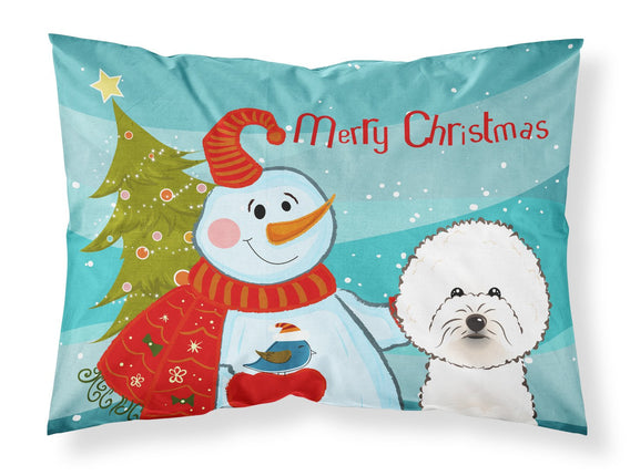 Caroline's Treasures BB1837PILLOWCASE Snowman with