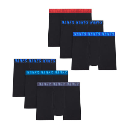 Hanes Boys Moves Breathable Boxer Brief Underwear,