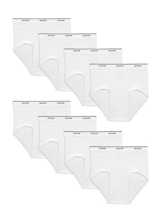 Fruit of The Loom Men's Basic White Brief Multipac