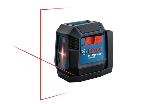 BOSCH GLL50-20 50 Ft Self-Leveling Cross-Line Lase