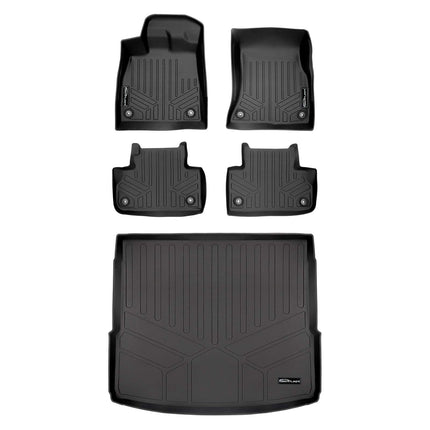 MAXLINER Floor Mats 2 Rows and Cargo Liner Behind