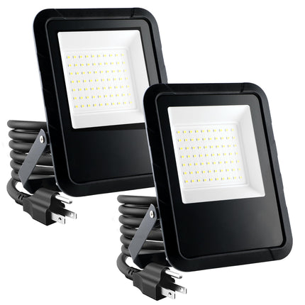 Simple Deluxe 2 Pack LED Flood Lights Outdoor, 70W
