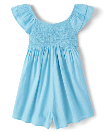 The Children's Place Girls' Smocked Skirt with Sho