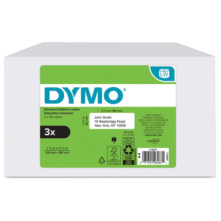DYMO® Authentic LW Mailing Address Labels for Labe