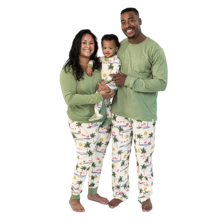 Burt's Bees Baby Ly29308-msl-6m Pajama Set, Tropic