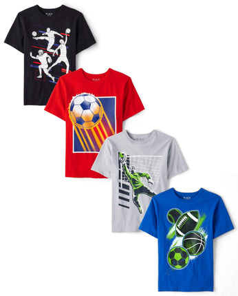 The Children's Place Baby Boys' Sports Short Sleev
